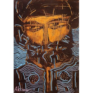 Akram Dost Baloch, 8 x 12 inch, Oil on Canvas, Figurative Painting, AC-ADB-051